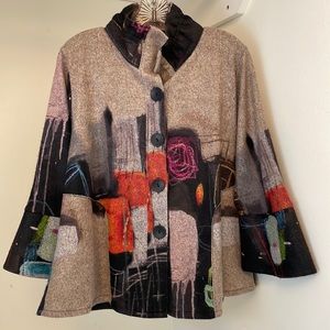 Damee Abstract Art Jacket